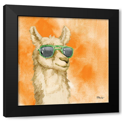 Sunny Farm VII Black Modern Wood Framed Art Print by Brent, Paul