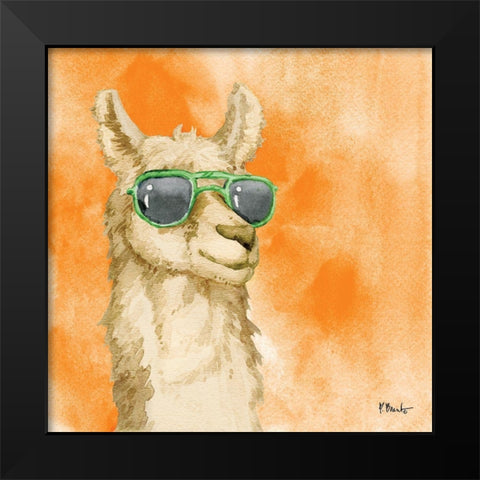 Sunny Farm VII Black Modern Wood Framed Art Print by Brent, Paul