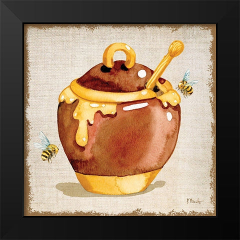Honey Pot I Black Modern Wood Framed Art Print by Brent, Paul