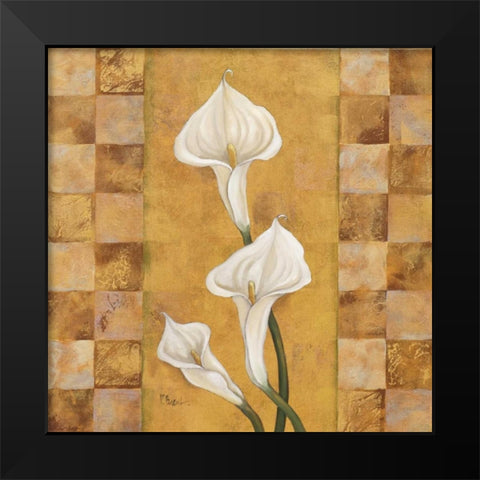 Flora del Rey II Black Modern Wood Framed Art Print by Brent, Paul