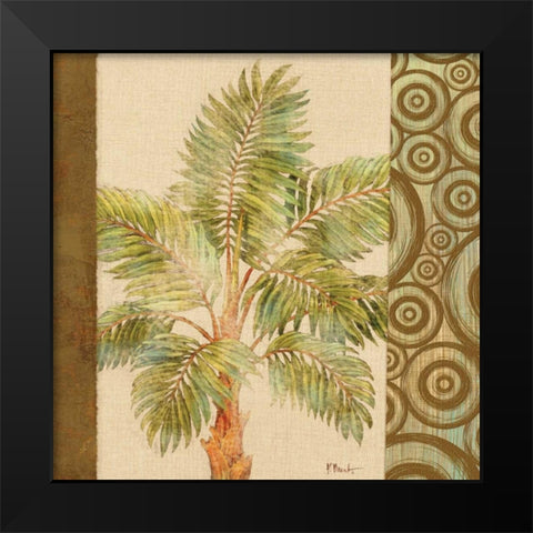 Parlor Palm II Black Modern Wood Framed Art Print by Brent, Paul