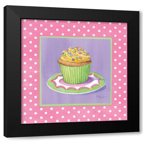 Sorority Girls III Black Modern Wood Framed Art Print with Double Matting by Brent, Paul