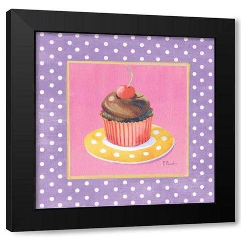 Sorority Girls IV Black Modern Wood Framed Art Print with Double Matting by Brent, Paul