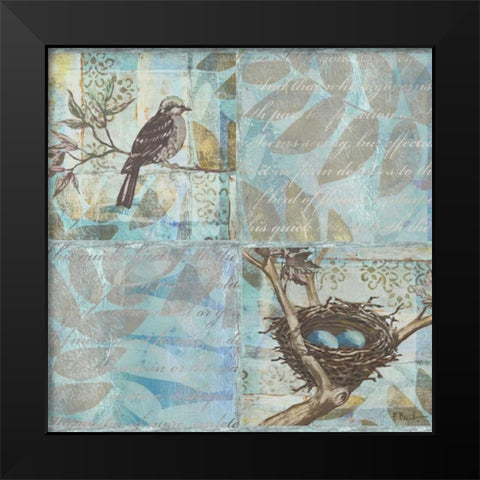 Florentine Songbird I Black Modern Wood Framed Art Print by Brent, Paul