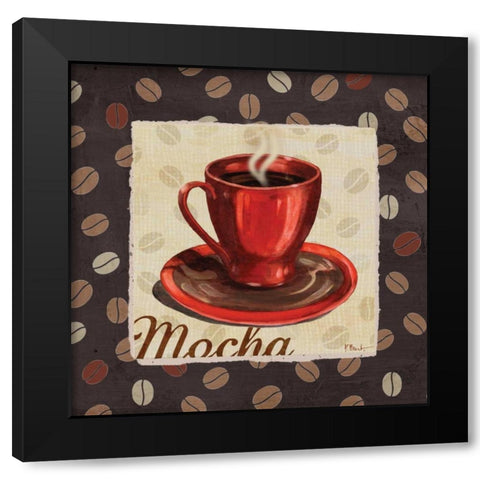 Cup of Joe II Black Modern Wood Framed Art Print with Double Matting by Brent, Paul