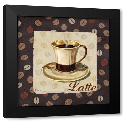 Cup of Joe III Black Modern Wood Framed Art Print with Double Matting by Brent, Paul