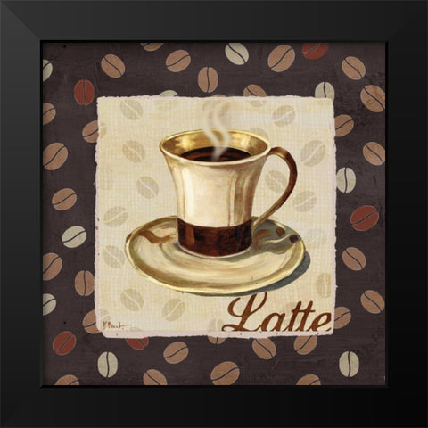 Cup of Joe III Black Modern Wood Framed Art Print by Brent, Paul