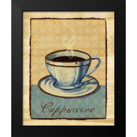 Coffee Club IV Black Modern Wood Framed Art Print by Brent, Paul
