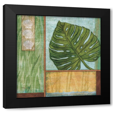 La Palma I Black Modern Wood Framed Art Print with Double Matting by Brent, Paul