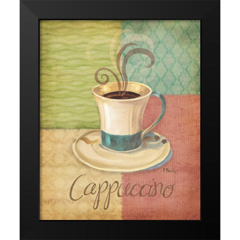 Quattro Coffee I Black Modern Wood Framed Art Print by Brent, Paul