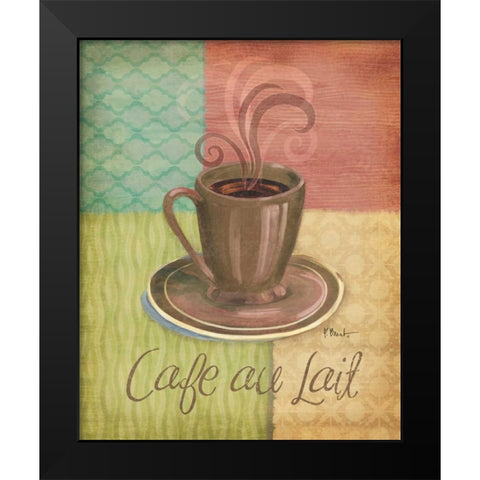 Quattro Coffee II Black Modern Wood Framed Art Print by Brent, Paul
