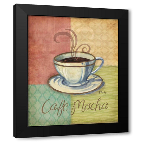 Quattro Coffee IV Black Modern Wood Framed Art Print by Brent, Paul