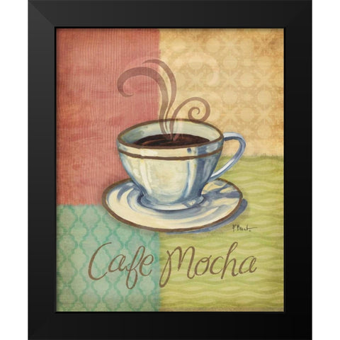 Quattro Coffee IV Black Modern Wood Framed Art Print by Brent, Paul