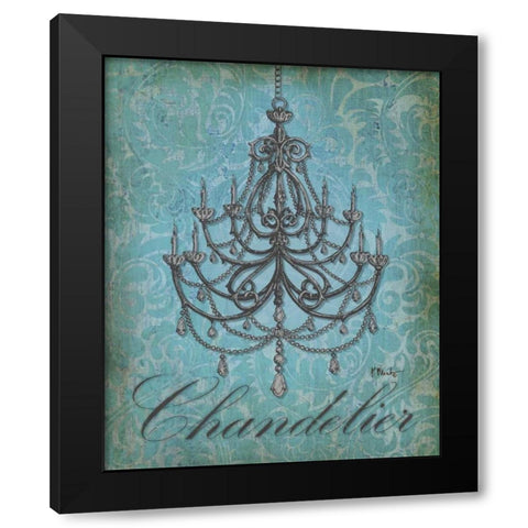 Parisian Market II Black Modern Wood Framed Art Print with Double Matting by Brent, Paul