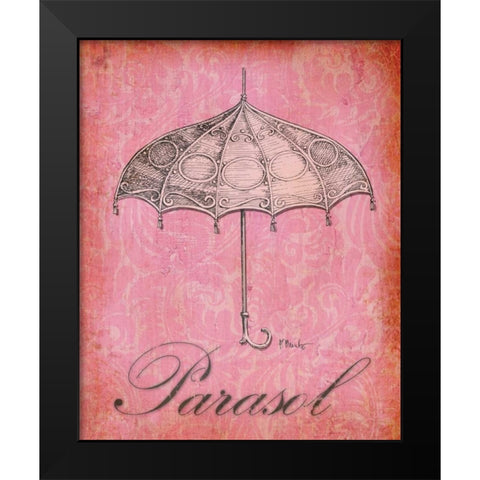 Parisian Market IV Black Modern Wood Framed Art Print by Brent, Paul