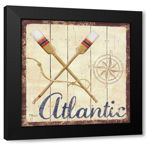 Bridgeport III Black Modern Wood Framed Art Print by Brent, Paul