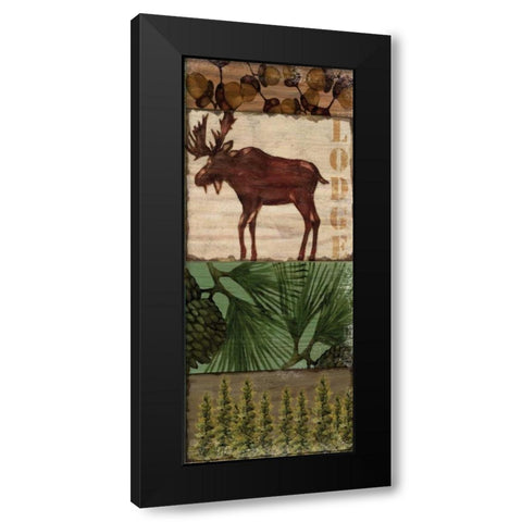 Nature Trail III Black Modern Wood Framed Art Print by Brent, Paul