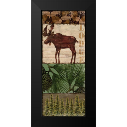 Nature Trail III Black Modern Wood Framed Art Print by Brent, Paul