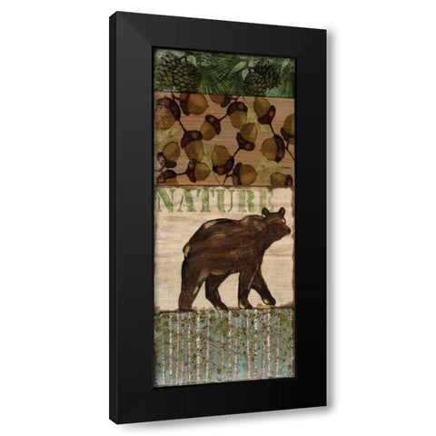 Nature Trail IV Black Modern Wood Framed Art Print by Brent, Paul