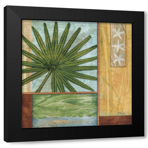 La Palma III Black Modern Wood Framed Art Print with Double Matting by Brent, Paul