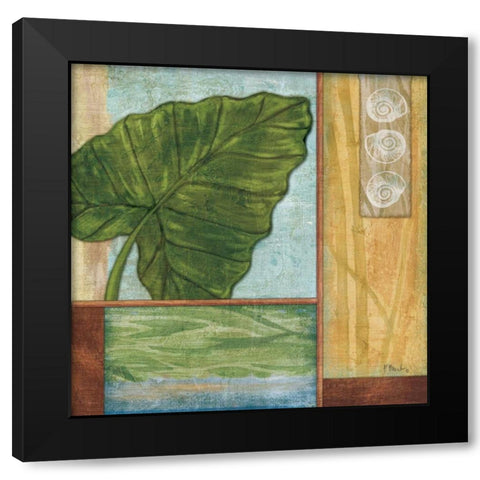 La Palma IV Black Modern Wood Framed Art Print with Double Matting by Brent, Paul