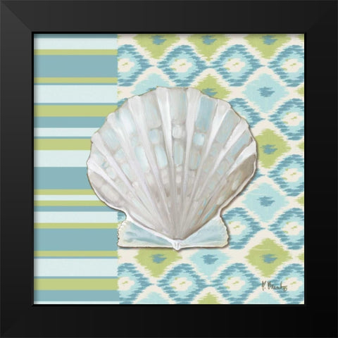 Watercolors I Black Modern Wood Framed Art Print by Brent, Paul