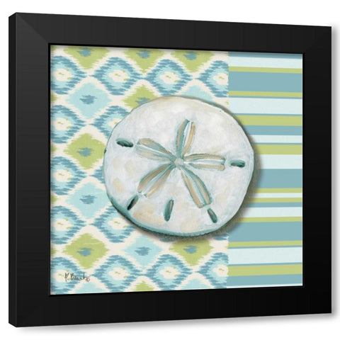 Watercolors IV Black Modern Wood Framed Art Print with Double Matting by Brent, Paul