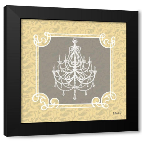 Tres Jolie II Black Modern Wood Framed Art Print with Double Matting by Brent, Paul