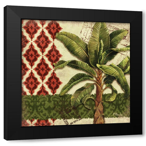 Thai Palm I Black Modern Wood Framed Art Print by Brent, Paul