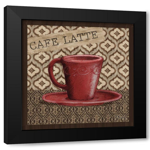 Barista I Black Modern Wood Framed Art Print with Double Matting by Brent, Paul