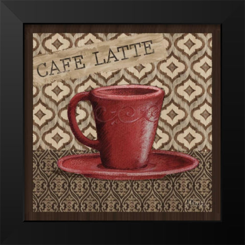 Barista I Black Modern Wood Framed Art Print by Brent, Paul