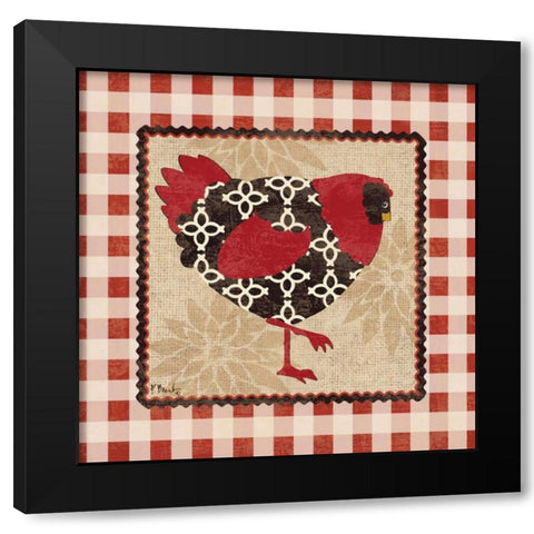 Rustic Roost I Black Modern Wood Framed Art Print with Double Matting by Brent, Paul