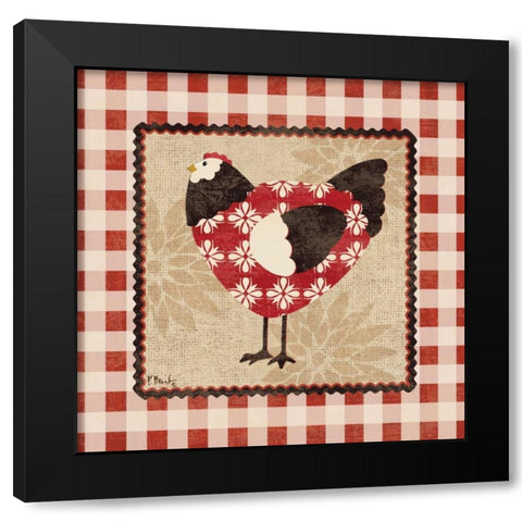 Rustic Roost II Black Modern Wood Framed Art Print by Brent, Paul