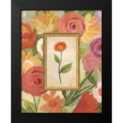 Sweet Romance I Black Modern Wood Framed Art Print by Brissonnet, Daphne