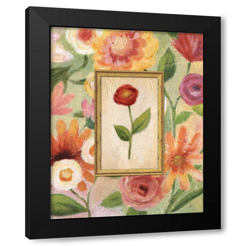Sweet Romance III Black Modern Wood Framed Art Print with Double Matting by Brissonnet, Daphne