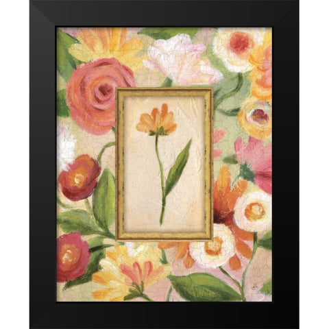 Sweet Romance IV Black Modern Wood Framed Art Print by Brissonnet, Daphne