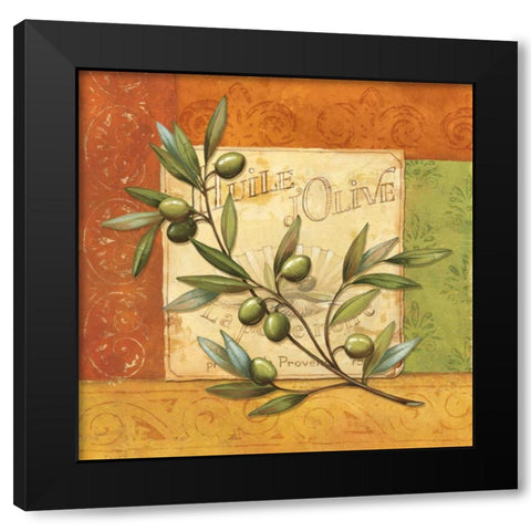 Olives du Midi I Black Modern Wood Framed Art Print by Corbin, Delphine