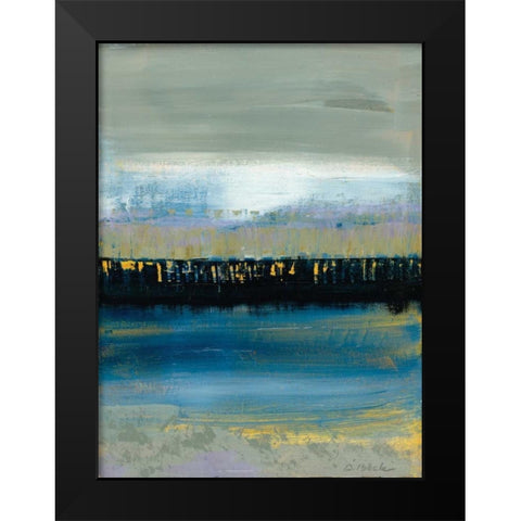 Around Dark Black Modern Wood Framed Art Print by Dilbeck, Nikki