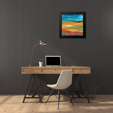 Fall Black Modern Wood Framed Art Print by Dilbeck, Nikki