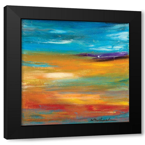 Fall Black Modern Wood Framed Art Print with Double Matting by Dilbeck, Nikki