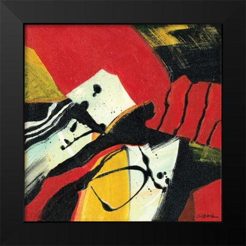 Zowee I Black Modern Wood Framed Art Print by Dilbeck, Nikki