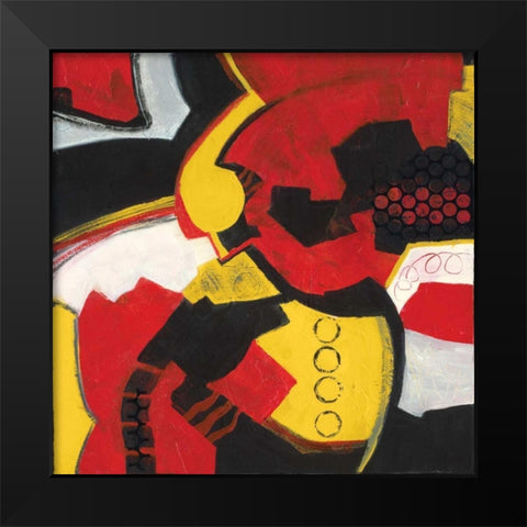 Zowee II Black Modern Wood Framed Art Print by Dilbeck, Nikki
