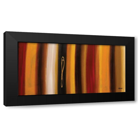 Golden Hour Black Modern Wood Framed Art Print by Guedez, Carmen