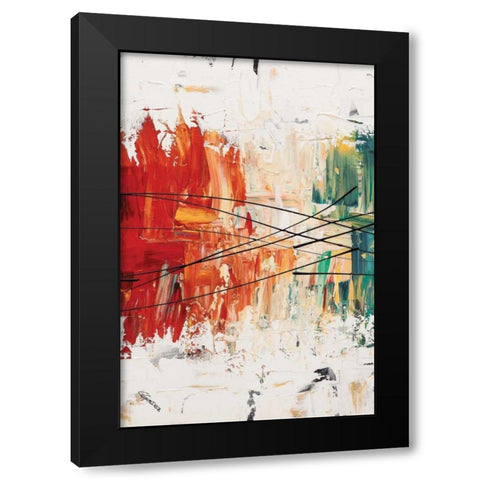 Crystal Clear III Black Modern Wood Framed Art Print with Double Matting by Guedez, Carmen