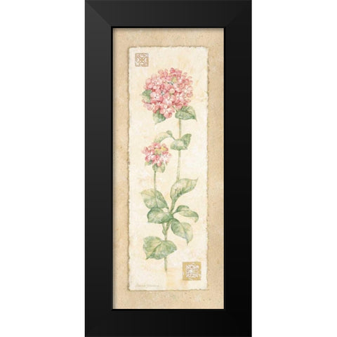 Hydrangea Black Modern Wood Framed Art Print by Gladding, Pamela