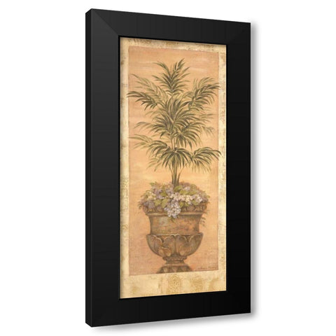 Parlor Palm III Black Modern Wood Framed Art Print with Double Matting by Gladding, Pamela