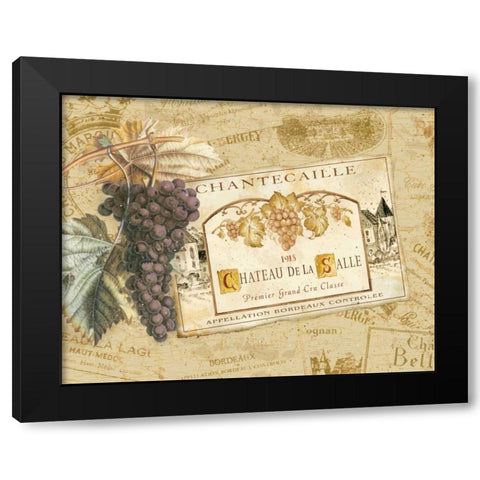 Chantecaille Black Modern Wood Framed Art Print with Double Matting by Gladding, Pamela