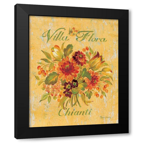 Chianti Black Modern Wood Framed Art Print with Double Matting by Gladding, Pamela