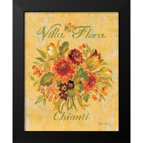 Chianti Black Modern Wood Framed Art Print by Gladding, Pamela