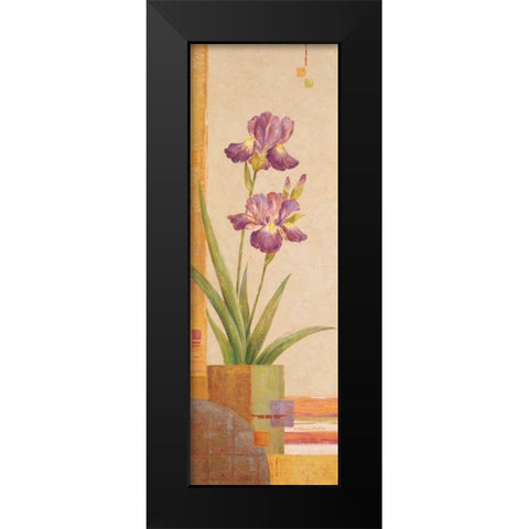 In the Garden IV Black Modern Wood Framed Art Print by Gladding, Pamela